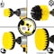 Drill Brush Power Scrubber By Useful Products 5 in W 7 in L Brush, Yellow Y-S-5542O-QC-DB - alternate 6